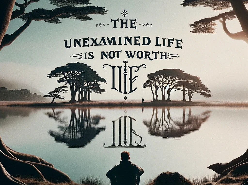 The unexamined life is not worth living.