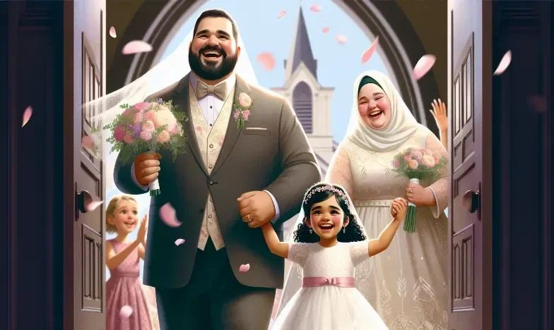Michael Faces Criticism for Loving Plus-Size Lily — Their Wedding and Adorable Daughter Prove Love Wins
