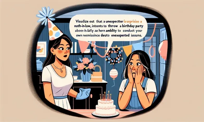 A Birthday Surprise Gone Wrong: "She Decided to Celebrate at Her Daughter-in-Law's House"